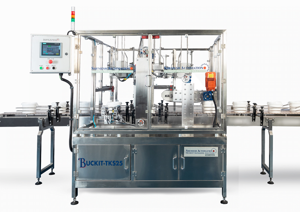 Packaging World Shemesh Launches Buckets Line Shemesh Automation