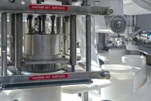 Screw Feeders on the Sealpro Conduction Sealing Machine by Shemesh Automation