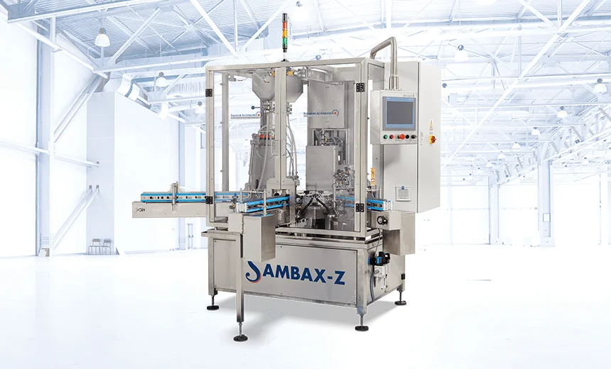 SAMBAX-Z Complete Monoblock packer for small and extra-small bottles and vials