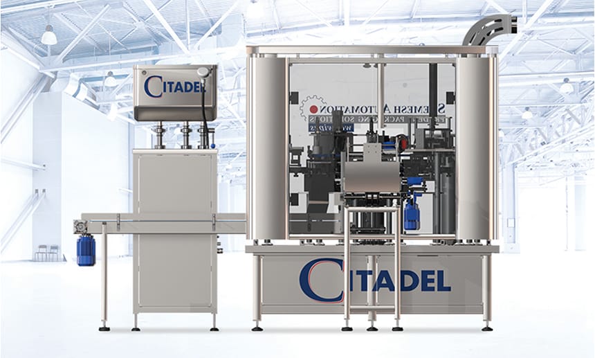 Citadel-R Complete Monoblock Packer for wipes in flexible Refill and Consumer Packs