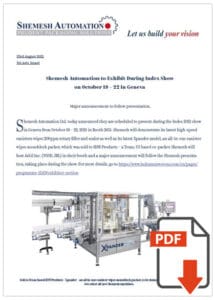 PR PDF of Xpander Rotary Filler and Sealer Machine
