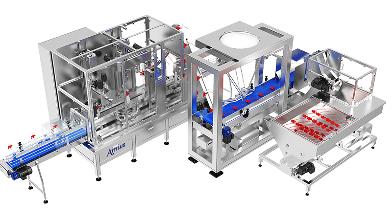 ATTILUS Continuous Motion Capping Machine