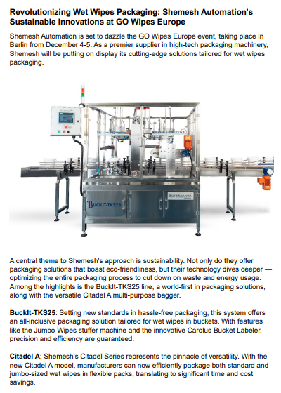 Shemesh in Technical textiles