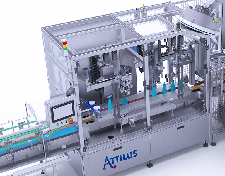 ATTILUS robotic capper – full view
