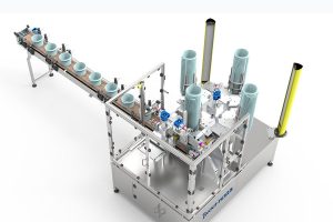 Bucket-denester-machine-top view-2